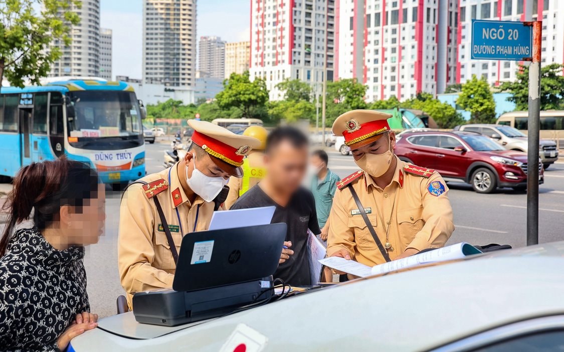 Những lỗi giao thông thường bị phạt nguội vào dịp cuối năm