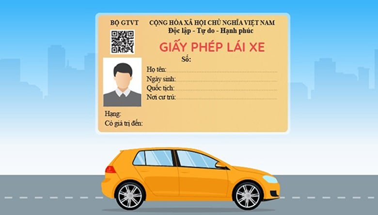 Giay phep lai xe tu nam 2025